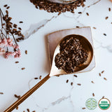 Elanen Naturals etiqueta con certificaciones y pruebas de laboratorio claras