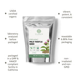 Elanen Naturals cucharada con semillas lista para cocinar fácilmente
