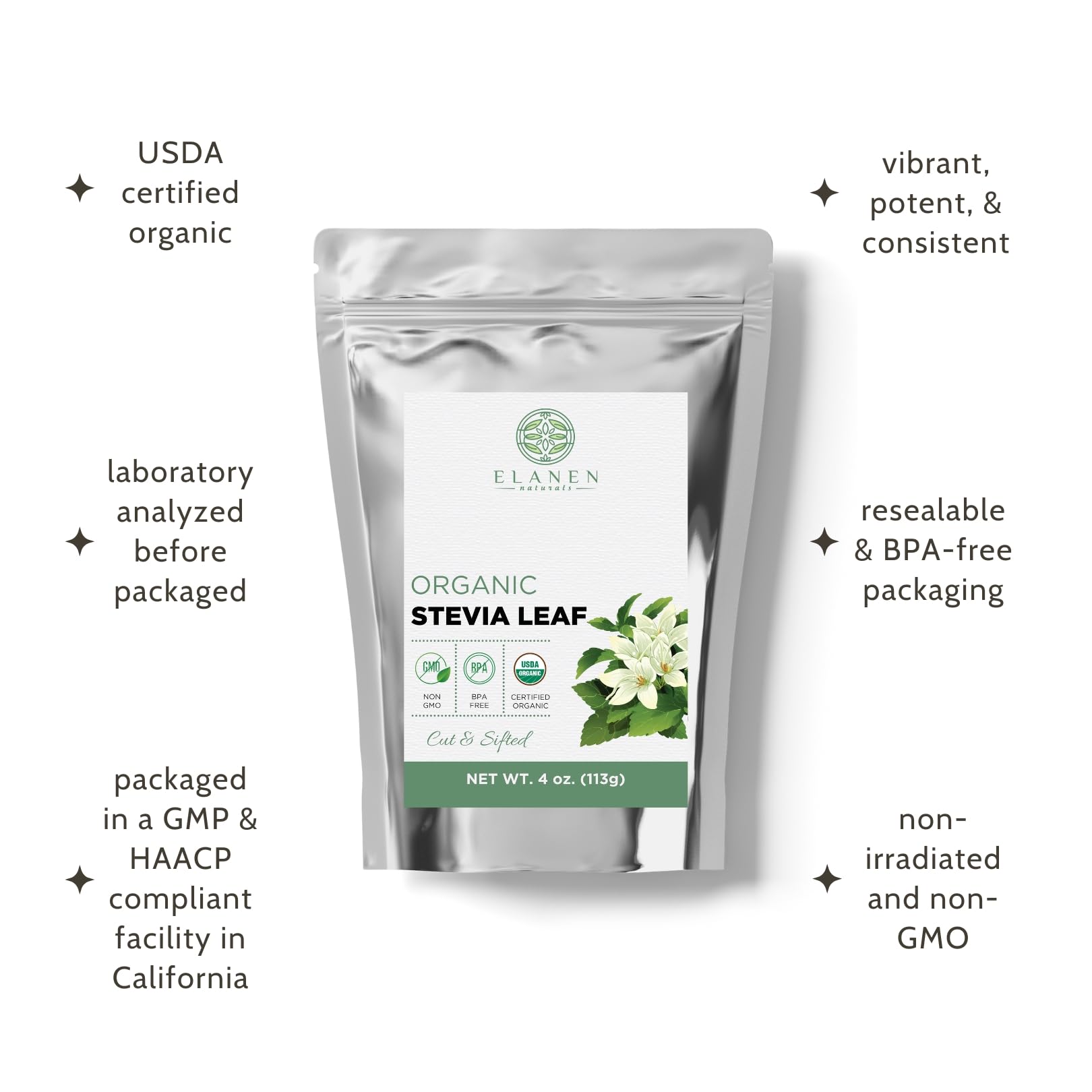 Elanen Naturals taza de té preparada mostrando sabor y aroma natural