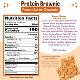 ELAVI brownie envuelto individualmente listo para snack portátil y sin desorden