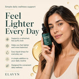 ELAVYN detalle del dosificador para medir 1 ml con precisión y comodidad