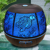Elcxsla Turtle vista frontal metálica mostrando diseño elegante y función decorativa