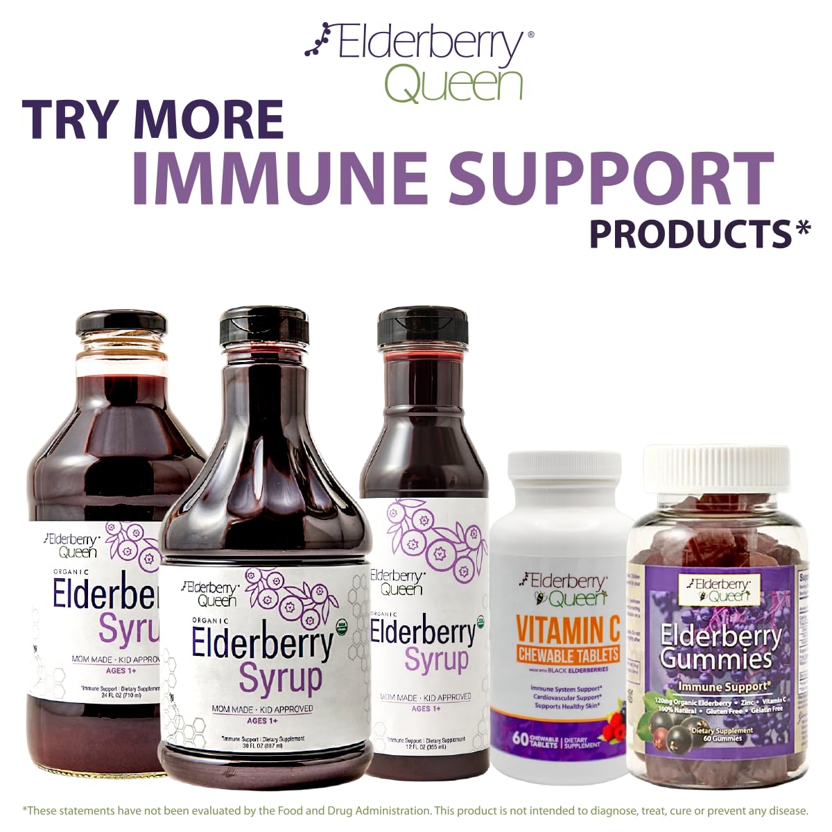 Elderberry Queen comparación de tamaño con moneda para referencia de porción