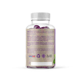 Elderberry Queen etiqueta nutricional legible mostrando vitaminas y zinc