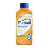 Electrolit detalle textura líquido mango que sugiere sabor natural