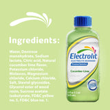 Electrolit pack de 12 botellas ideal para almacenamiento y uso prolongado