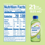 Electrolit comparación de tamaño 21 fl oz mostrando volumen para rehidratación