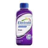 Electrolit etiqueta uva detalle de ingredientes y electrolitos, claridad informativa