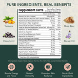 Elements of LIfe ingredientes orgánicos en cucharas destacando pureza