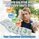 elete Citrilyte Add-in mezcla en botella transparente demostrando disolución rápida
