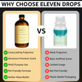 ELEVEN DROPS cierre del frasco garantizando conservación y seguridad
