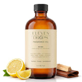 ELEVEN DROPS frente del envase mostrando etiqueta elegante y beneficio aromático