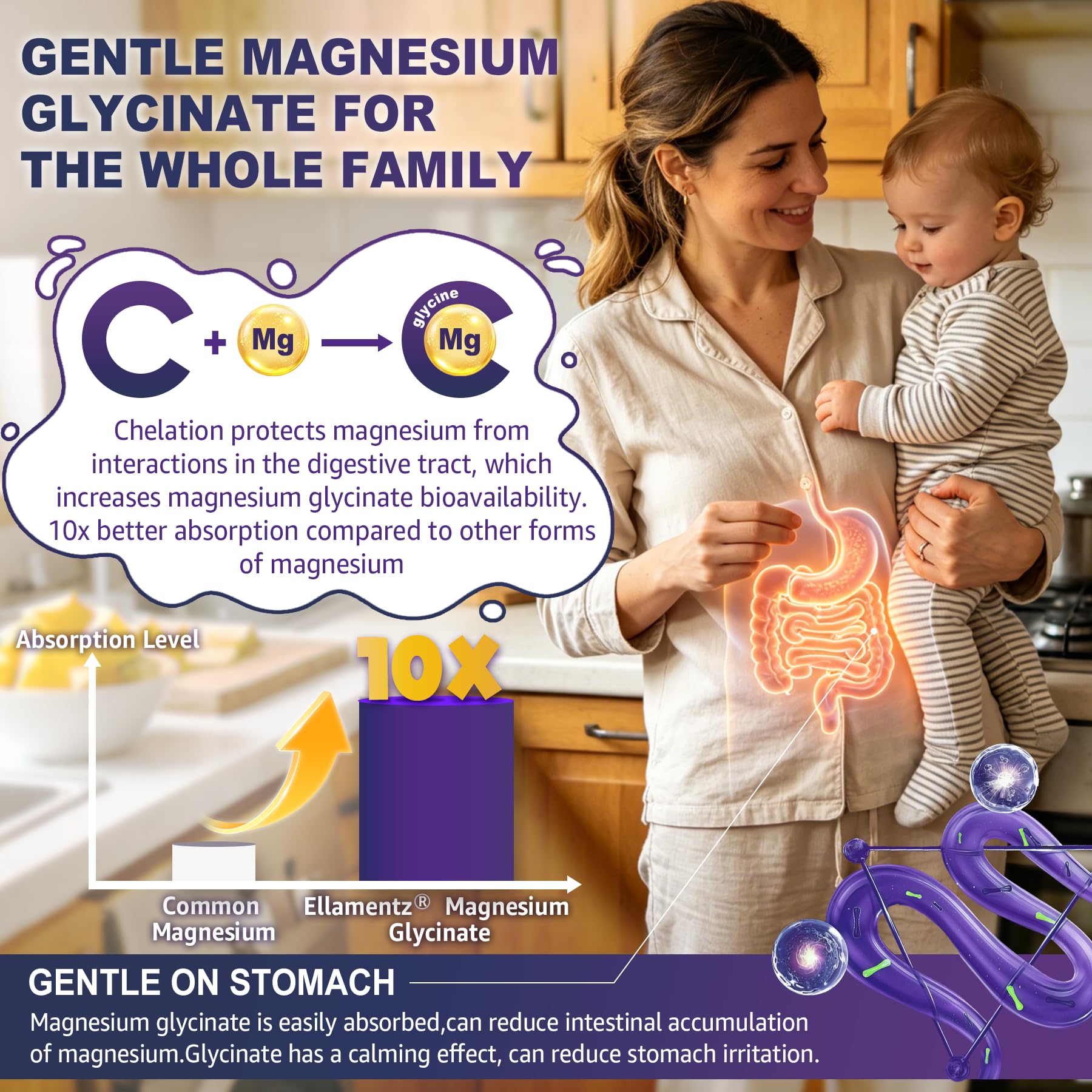 ELLAMENTZ etiqueta con lista de ingredientes y certificaciones claras