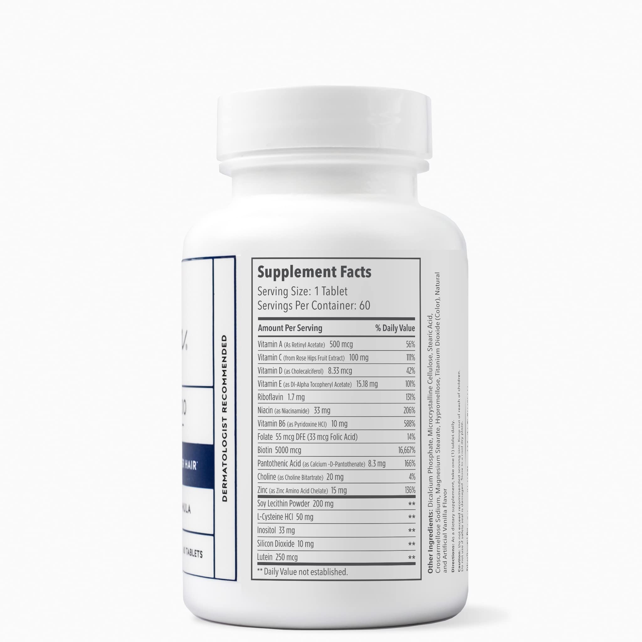 Elon Matrix 5000 integrado en rutina matutina, apoyando cabello y piel saludables