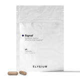 ELYSIUM envase frontal mostrando señal de NMN y beneficio energía