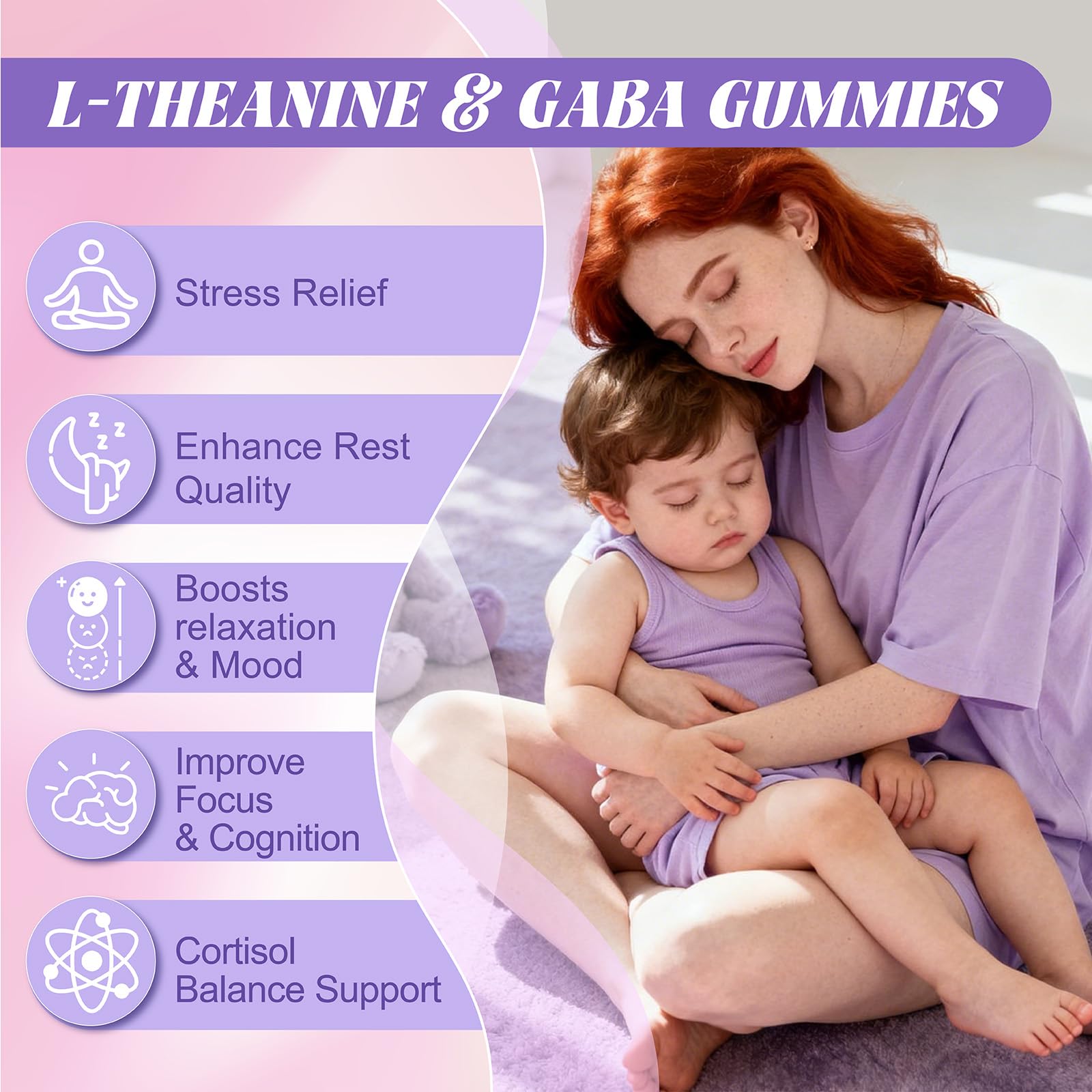 Elysx detalle de ingredientes clave L-teanina GABA y magnesio beneficios