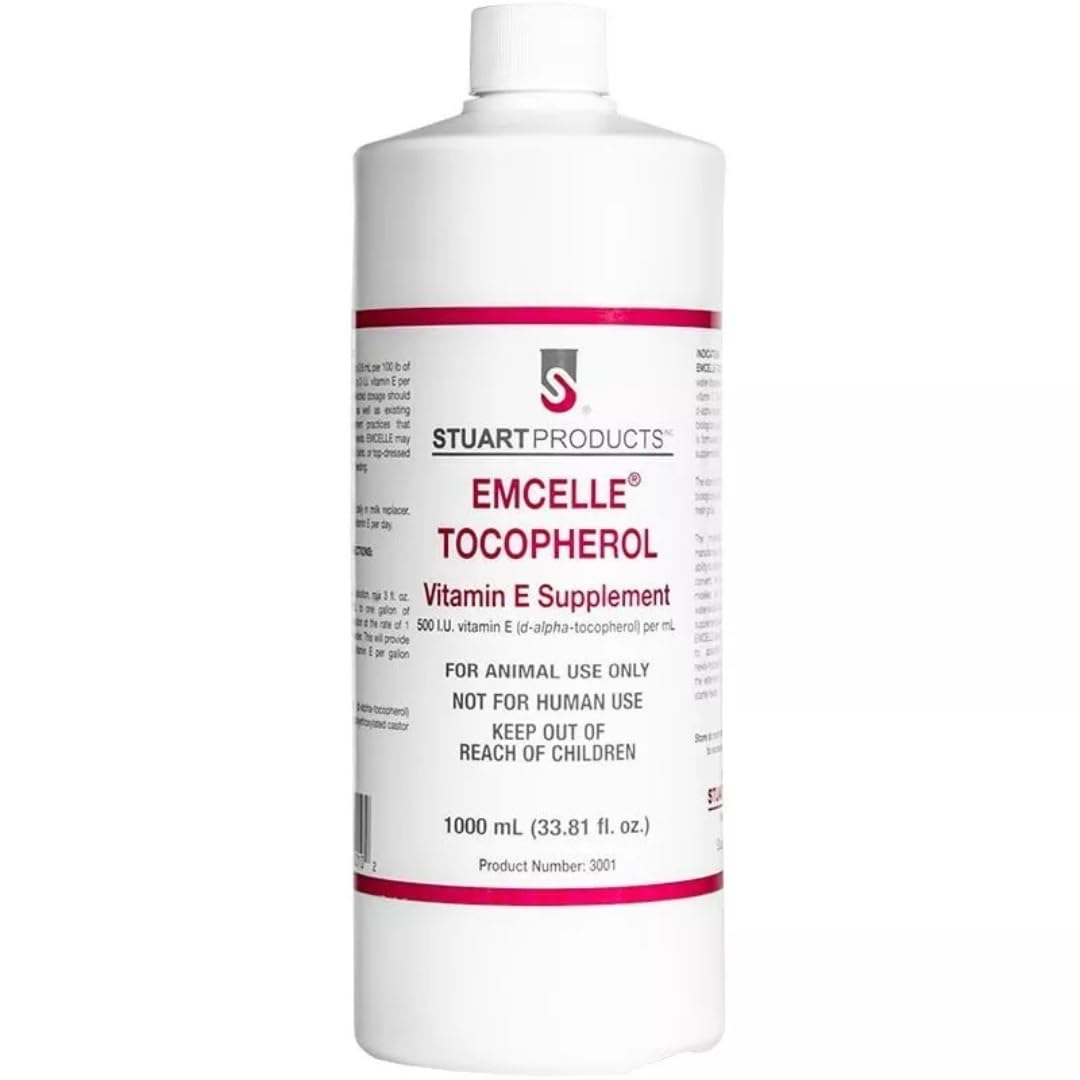 EMCELLE Tocopherol envase frontal mostrando etiqueta y beneficio de dosificación precisa