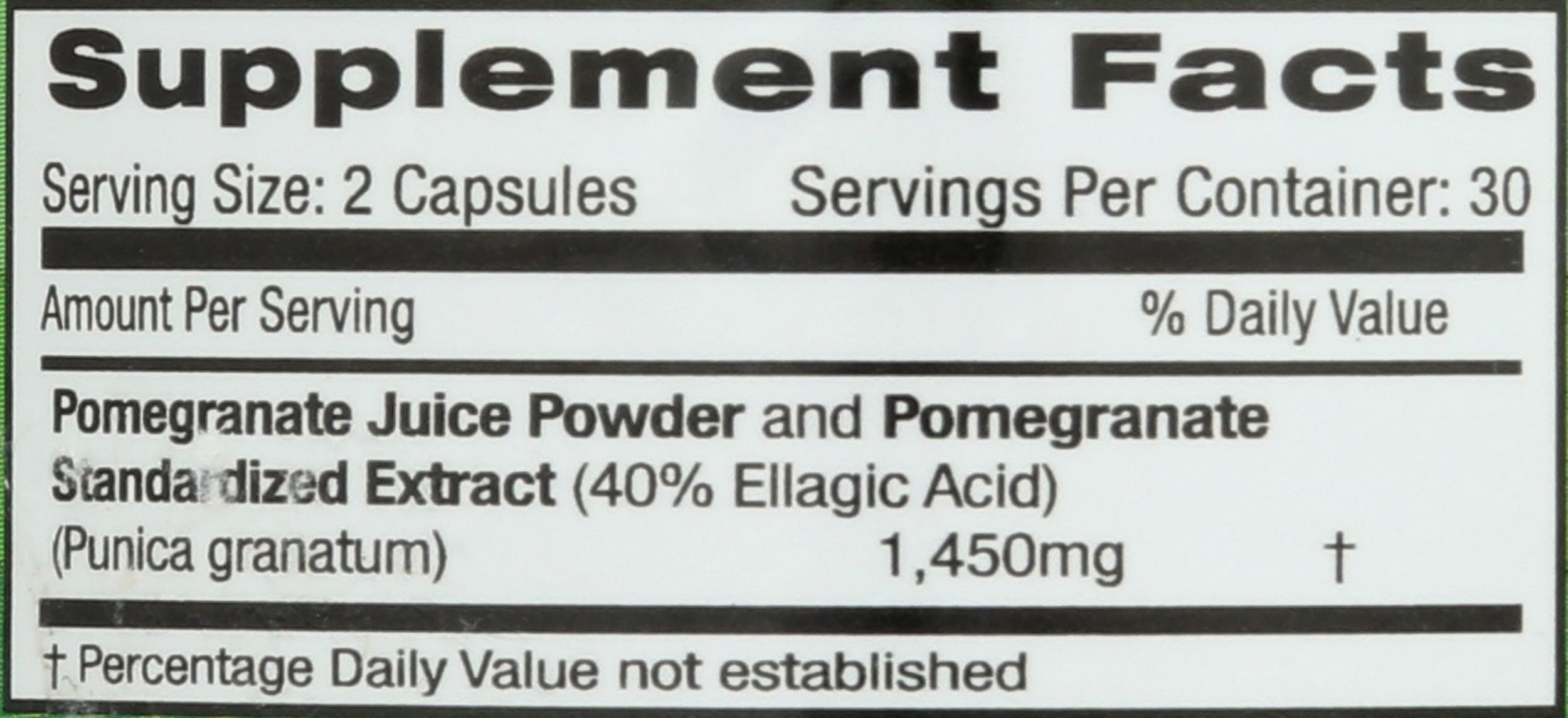 Emerald Laboratories polvo de granada textura natural y potencial antioxidante