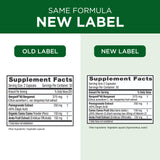 EMERALD LABS frasco junto a regla para comparar tamaño y servir conveniente