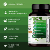 EMERALD LABS cápsula en mano para ver tamaño y facilidad de tragar