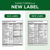 EMERALD LABS cápsula junto a moneda para comparar tamaño y dosificación