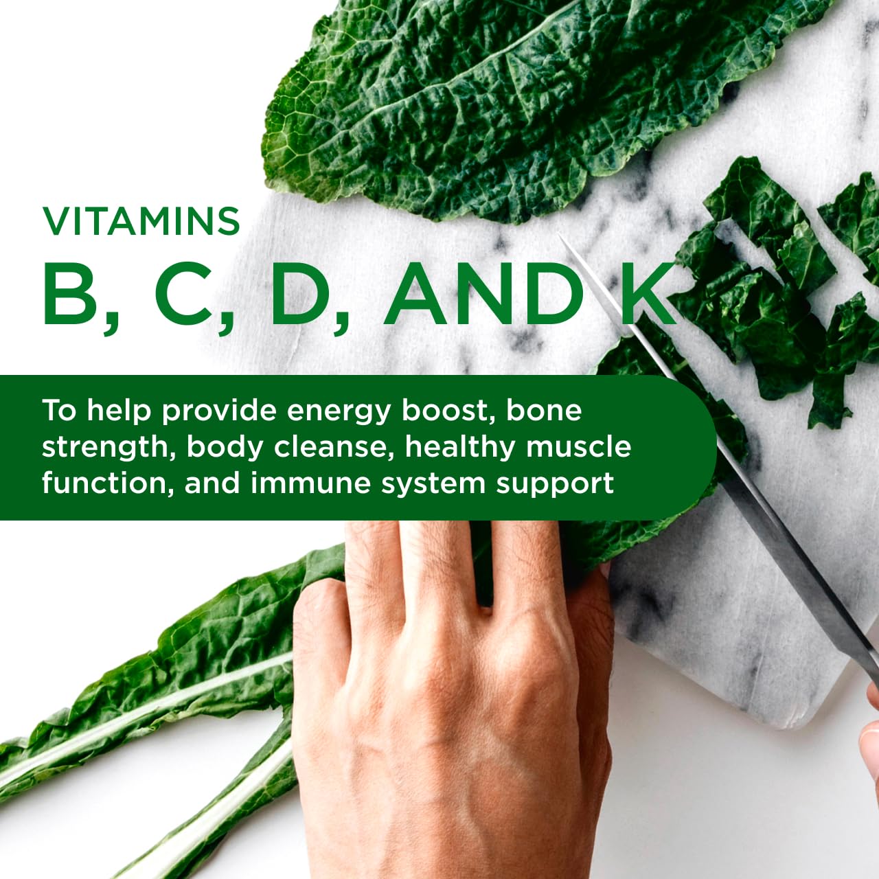 EMERALD LABS etiqueta con lista de ingredientes y beneficios biodisponibles