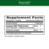 EMERALD LABS etiqueta detalle con composición clara y confianza