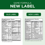 EMERALD LABS etiqueta con información de formulación y dosis