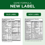 EMERALD LABS etiqueta nutricional enfocada en vitaminas coenzimadas y sin hierro