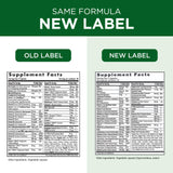 EMERALD LABS etiqueta nutricional en primer plano con información clara
