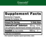 Emerald Labs HashiMune detalle de cápsula vegetal para fácil ingestión