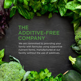 EMERALD LABS panel lateral del envase con información nutrimental