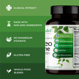 EMERALD LABS envase con cápsulas para visualizar tamaño y cantidad
