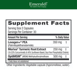 Emerald Labs detalle de cápsulas destacando textura y pureza del producto