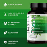 Emerald Labs etiqueta con información de D3 5000 UI y K2 MK‑7