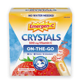 Emergen-C frente de caja Strawberry Burst muestra cantidad y sabor