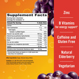 Emergen-C etiqueta nutricional resaltando vitaminas y minerales