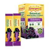 Emergen-C frente del paquete mostrando 18 sobres y beneficios visibles