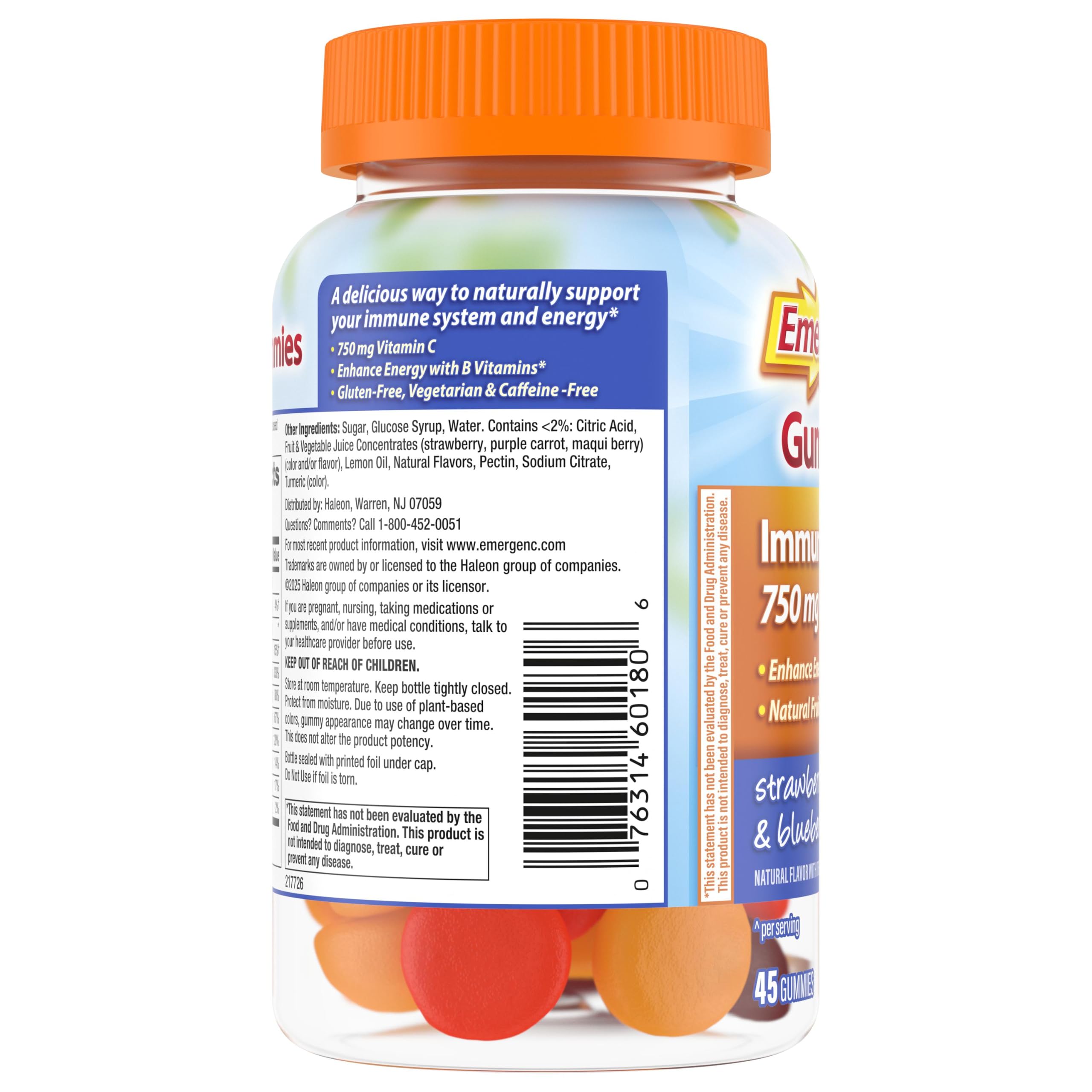 Emergen-C caja en escritorio ideal para regreso a clases