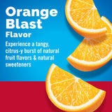 Emergen-C tabletas en mano para comparar tamaño y conveniencia