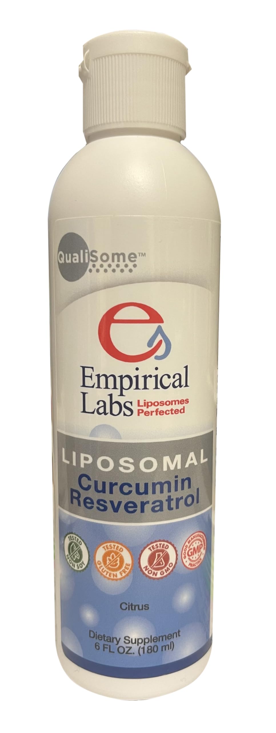 Empirical Labs frasco frontal muestra etiqueta clara y uso práctico