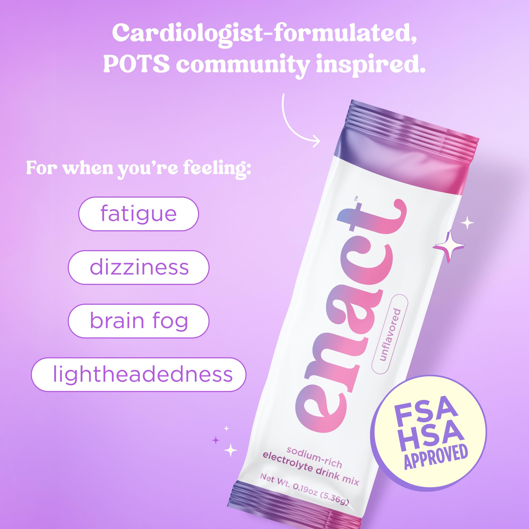 Enact Hydration sobre individual listo para mezclar y llevar