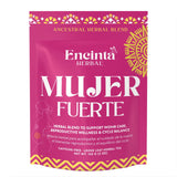 Encinta Herbal paquete frente mostrando diseño y cierre resellable para conservación