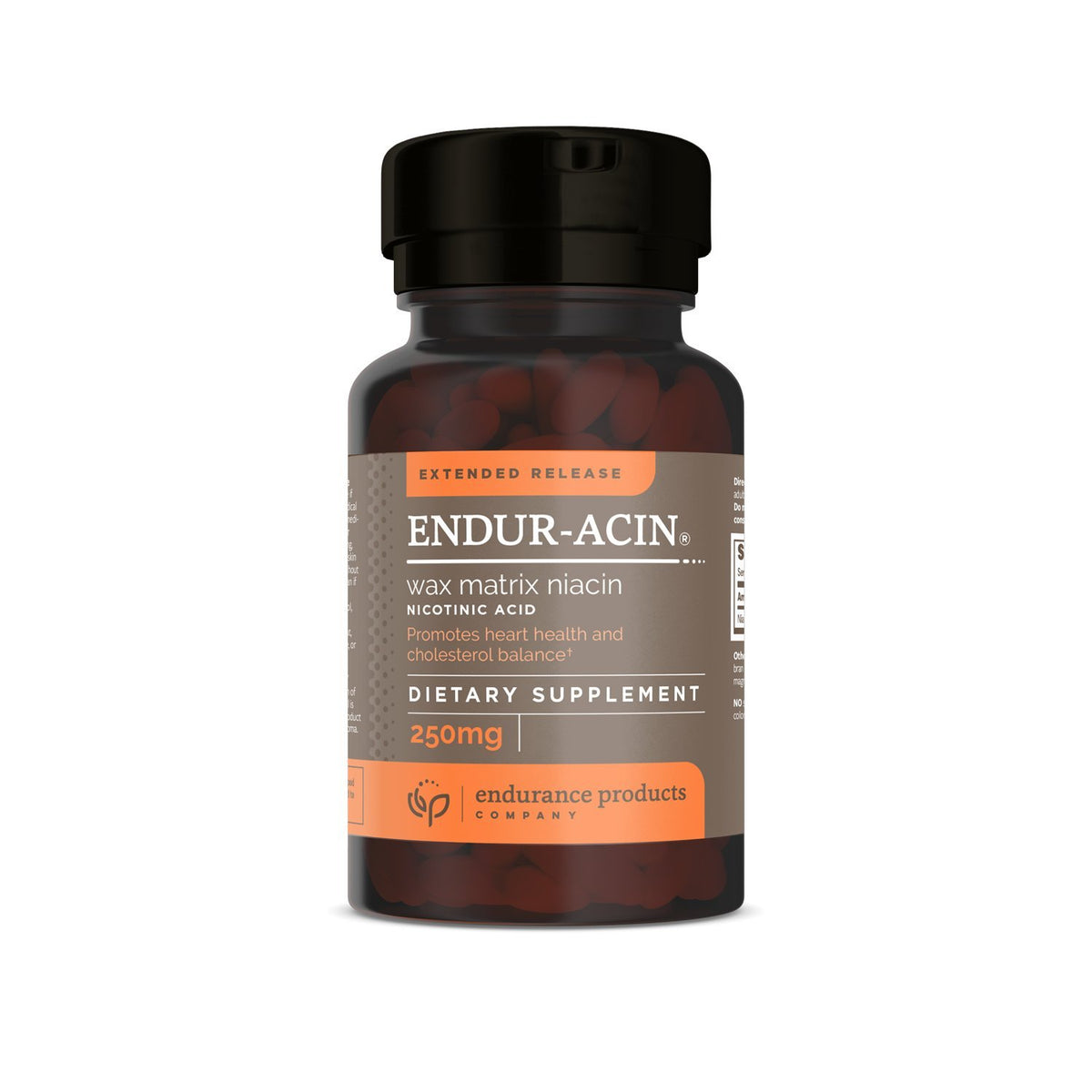 Endurance Products ENDUR-ACIN presentación frontal mostrando etiqueta clara y beneficios
