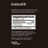 Endurance Products etiqueta nutricional enfocada en ingredientes y pureza del producto