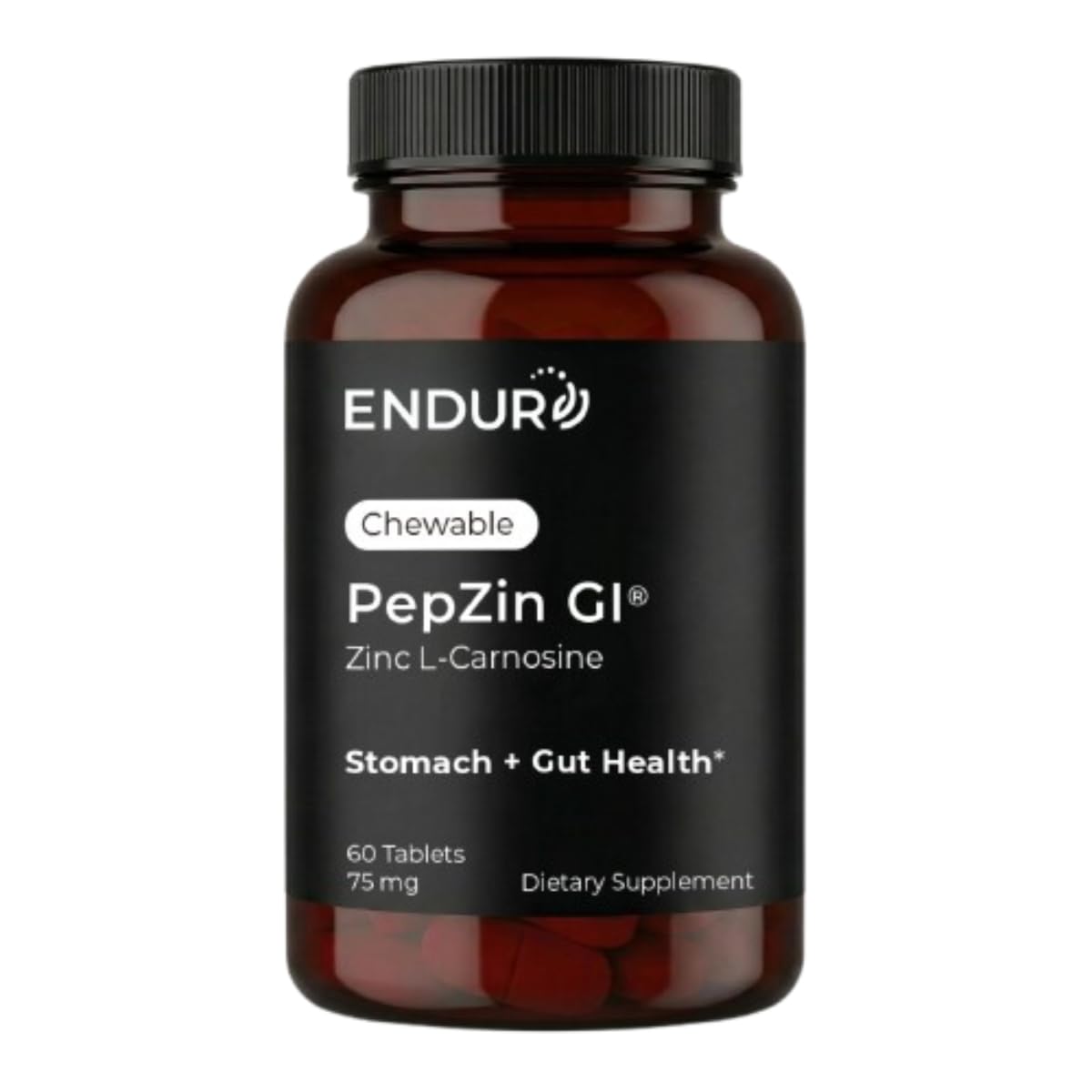 Endurance Products envase frontal de ENDUR PepZinGI mostrando claridad del producto