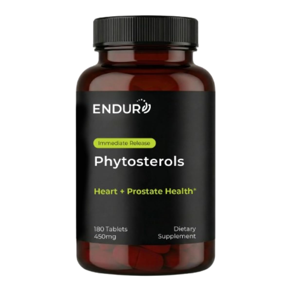 Endurance Products envase ENDUR Phytosterols frente muestra beneficios cardiacos