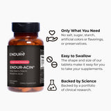 Endurance ENDUR-ACIN botella de 200 ct abierta para suministro prolongado