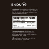Endurance ENDUR-ACIN junto a desayuno para ilustrar toma con alimentos