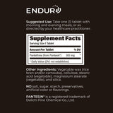 Endurance Products producto Endur Pantethine en cocina saludable, apoyo al estilo de vida equilibrado
